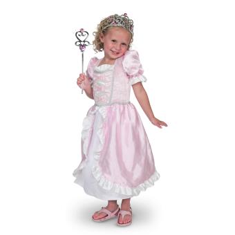 Melissa & Doug Princess Role Play Costume Set Conjunto Rosa - 1