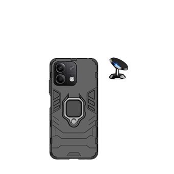 Kit GIFT4ME Suporte Magnético + Capa de Proteção Militar Magnética para Xiaomi Redmi Note 13 Pro | Preto - 1