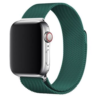 Pulseira Bracelete Milanese Loop para Apple Watch Series 4 44mm Pine Verde - 1