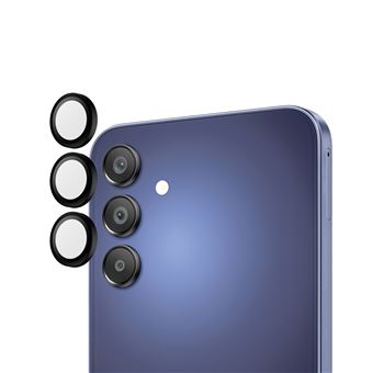 Protetor de Ecrã para Telemóvel PanzerGlass PanzerGlass® Hoops® Camera Lens Protector Black Samsung Galaxy A16 | A16 5G | Preto - 1