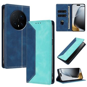 Capa FLOODKING para Honor Magic 8 Pro | Couro Premium Bicolor | Porta-Cartões | RFID | Suporte | Verde Claro - 1