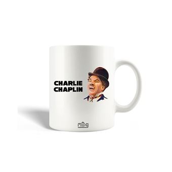 Caneca Maniacase Charlie Chaplin Fan Art Desenho - 1