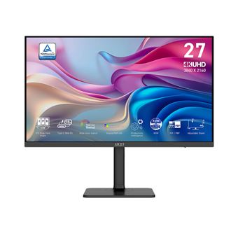 Monitor MSI Modern MD272UPHG | 4K UHD | 4 ms | 60 Hz | 27" | F - 1