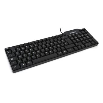 Teclado com Fios Omega OK05TES | Idioma: Espanhol | Preto - 1