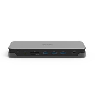 Base & Duplicador de Portas Acer USB Type-C Gen 1 Dock | Cinzento - 1