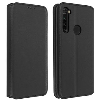 Capa Xiaomi Redmi Note 8 Fólio com função Carteira - Preto - 1