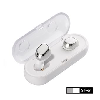 Auriculares Desporto Bluetooth Magunivers TWS16 Portátil sem Fios com Caixa de Arrumação de Carga Branco