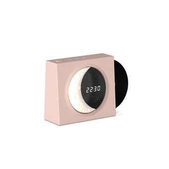 Coluna Wireless Locock Round-X09 | TF | HIFI | TWS | AUX | 1500mAh | Bluetooth5.3 | Rosa - 1