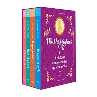 Box Mulherzinhas: História Completa - 4 Livros, Bloco De Anotações E Marca Pagina - 1