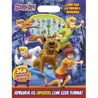 Scooby Doo Livro Tela De Pintura E Atividades - 1