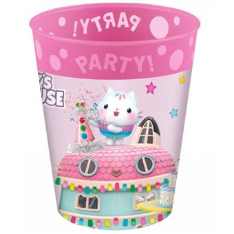 Copo Infantil Reutilizável para festa Decorata Party Gabby's Dollhouse | 250 ml - 1