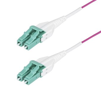 Cabo de Fibra Ótica StarTech.com OM4RLCLC20M | Violeta - 1