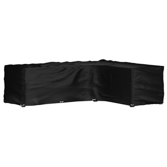 Capa em forma de L para mobília de Jardim vidaXL | 18 Ilhós | 285x220x80 cm - 1