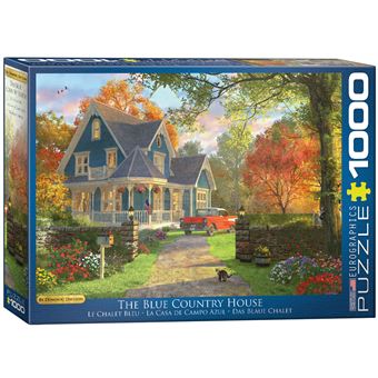 Puzzle Eurographics Davison - The Blue Home | 1000 Peças - 1
