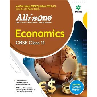 Cbse All In One Economics Class 11 202223 As Per Latest Cbse Syllabus Issued On 21 April 2022 - 1