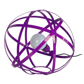 Candeeiro de Mesa Tosel Globe Junon 300 | 30 cm | 1 Luzes - Violeta - 1