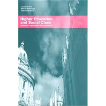 Higher Education And Social Class - 1