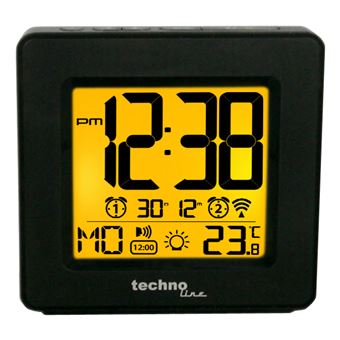 Despertador Technoline WT 330 | Preto - 1