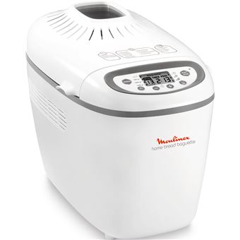 Máquina de Pão Moulinex OW6101 | Branco, Cinzento - 1