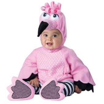 Fato Flamingo Rosa  L. Pinto Party | 0-1/2-3 anos - 1