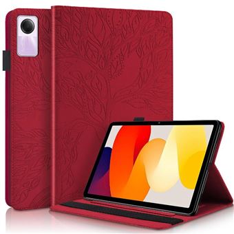 Capa ZURSANA para Tablet Xiaomi Redmi Pad SE | Porta Canetas | Suporte Ajustável e Proteção Anti - choque - Vermelho - 1