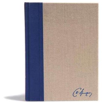 Kjv Spurgeon Study Bible, Navytan Clothoverboard - 1