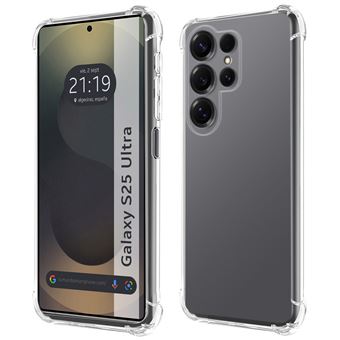 Capa TUMUNDOSMARTPHONE de silicone transparente à prova de choque para Samsung Galaxy S25 Ultra 5G - 1