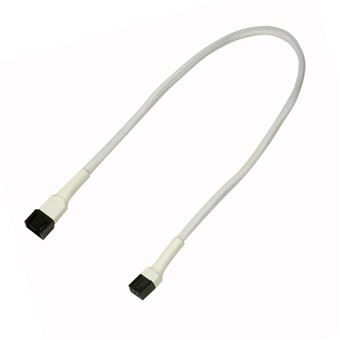 cabo de interface/adaptador de género Nanoxia 900400000  3-pin molex Branco - 1