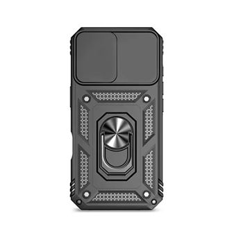 Capa Magnetic Slide Window PHONECARE para Apple iPhone 17 | Preto - 1