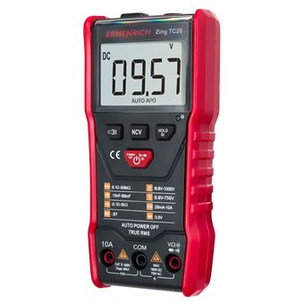 Multímetro Digital Ermenrich Zing TC20 - 1