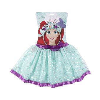 Conjunto Fantasia Bandolete + Saia Disney Sereia - 1