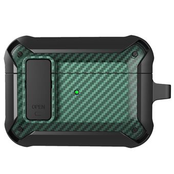 Capa e TPU textura de fibra de carbono, estilo 6 Magunivers para AirPods Pro - 1