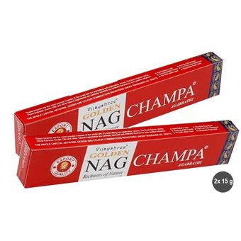 Incenso Sticks Vijayshree Golden | NAG Champa | 2x15 g - 1