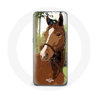Capa Maniacase para Samsung Galaxy A3 2017 Quarto de Milha Castanho Raça de Cavalo - 1