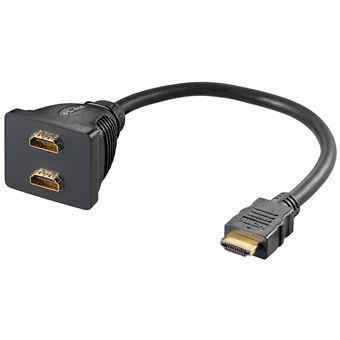 Cabo Hdmi Goobay 68784 | Preto - 1