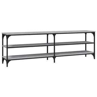 Móvel para TV vidaXL | 160x30x50 cm | Derivados de madeira cinzento sonoma - 1