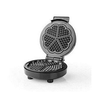 Máquina de Waffles Nedis KAWP100BK | Prateado - 1