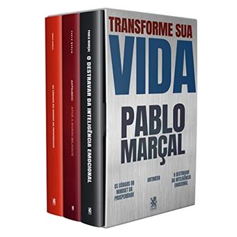Coleção Transforme Sua Vida - Pablo Marçal - Box Com 3 Livros - 1