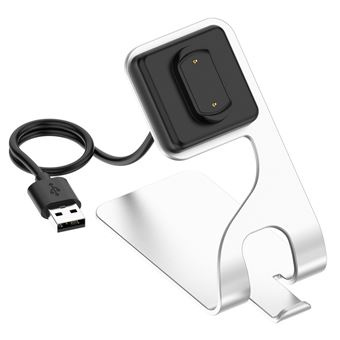 Suporte de Carregamento de Metal Magunivers para Huami Amazfit GTR 4 46mm/GTR 4 Pro/GTS 4 - Prata - 1