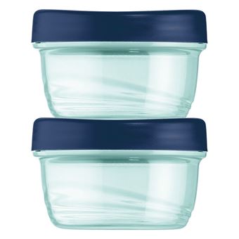 2 Caixas para Molho Maped Picnik Origins Families | 40 ml - Azul - 1
