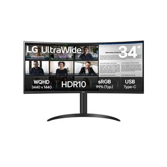 Monitor LG 34WR50QK-B | WQHD | 5 ms | 100 Hz | 34&quot; | E - 1