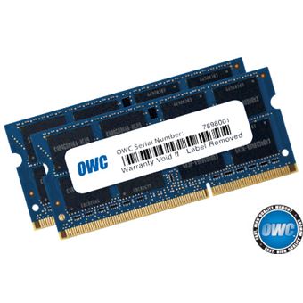 módulo de memória OWC 1600DDR3S16P  16 GB DDR3 1600 MHz Azul - 1