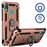 Capa Protetora Avizar para Huawei Y7 2019 Com Suporte em Anel Magnético Rosa_0