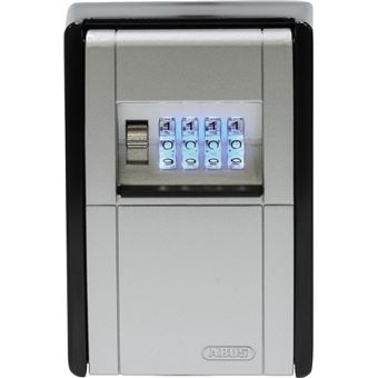 Armário com chaves abus keygarage 787 ferro preto, prateado - 1
