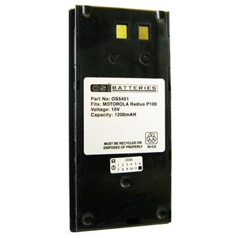 Bateria MOTOROLA Radius P100 (NTN5451A) 1200mAh - 1