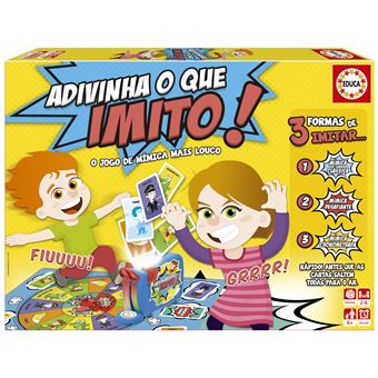 Jogo Educa Adivinha O Que Imito 17471 - 1