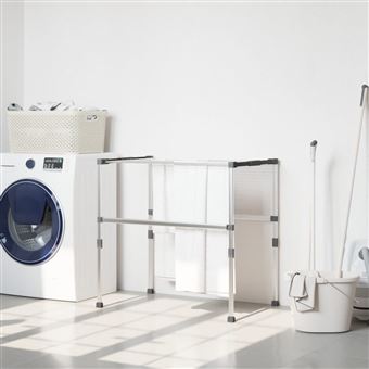 Estendal vidaXL | 83x(50-55)x(40-85) cm | alumínio - 1