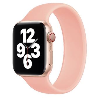 Bracelete Silicone Solo Gift4Me para Apple Watch Series 8 | 41mm | Pulso:142-158mm - Rosa - 1