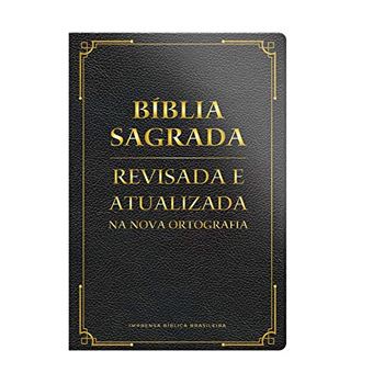 Bíblia Revisada e Atualizada Gigante - Semi Luxo Preta - 1