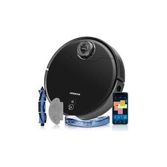 Robot Aspira e Lava com Laser WB Smart WiFi | Preto - 1